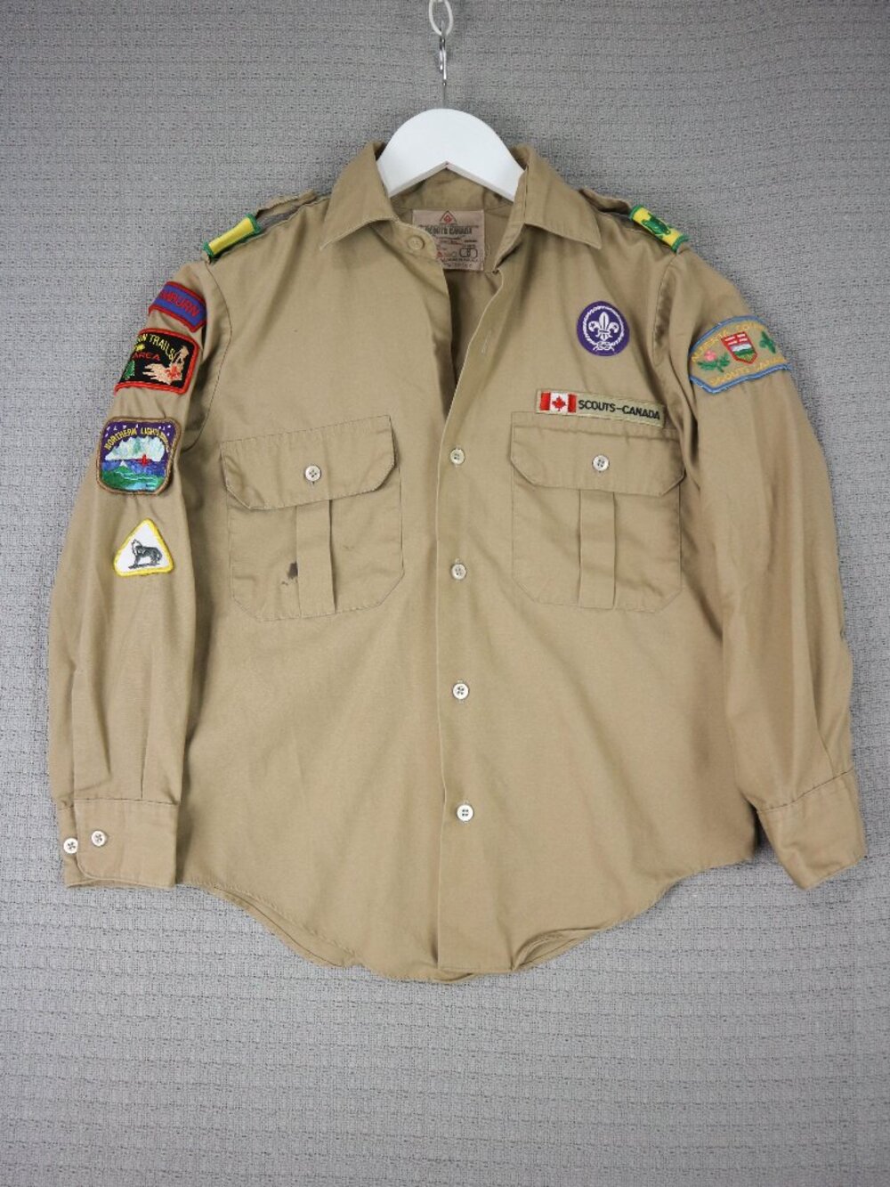 Boy Scouts of Canada Vintage Youth Medium Made in Canada
